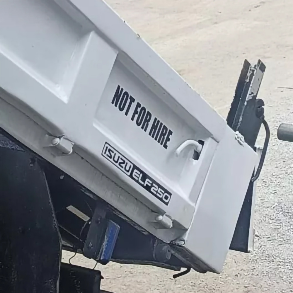ISUZU ELF NKR NPR QKR Truck Sticker Set - Reflective Waterproof Vinyl ...