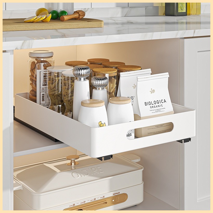 White Pull Out Dish Rack For Kitchen Cabinet Stainless Dish Drying Rack ...