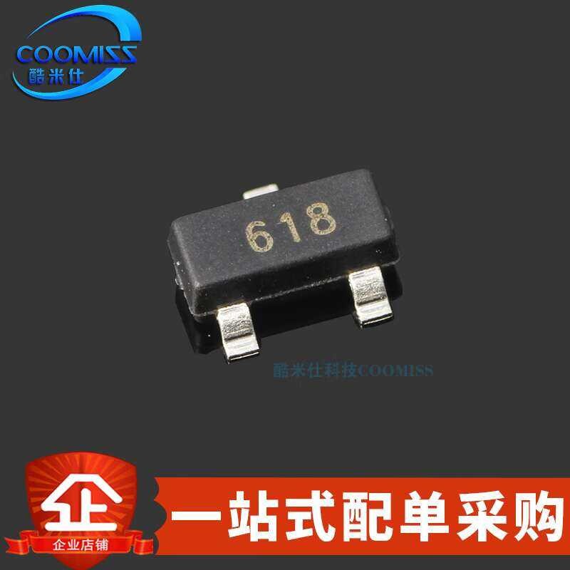 Infineon Technologies Transistor (BJT) - diskret BC847C SOT-23