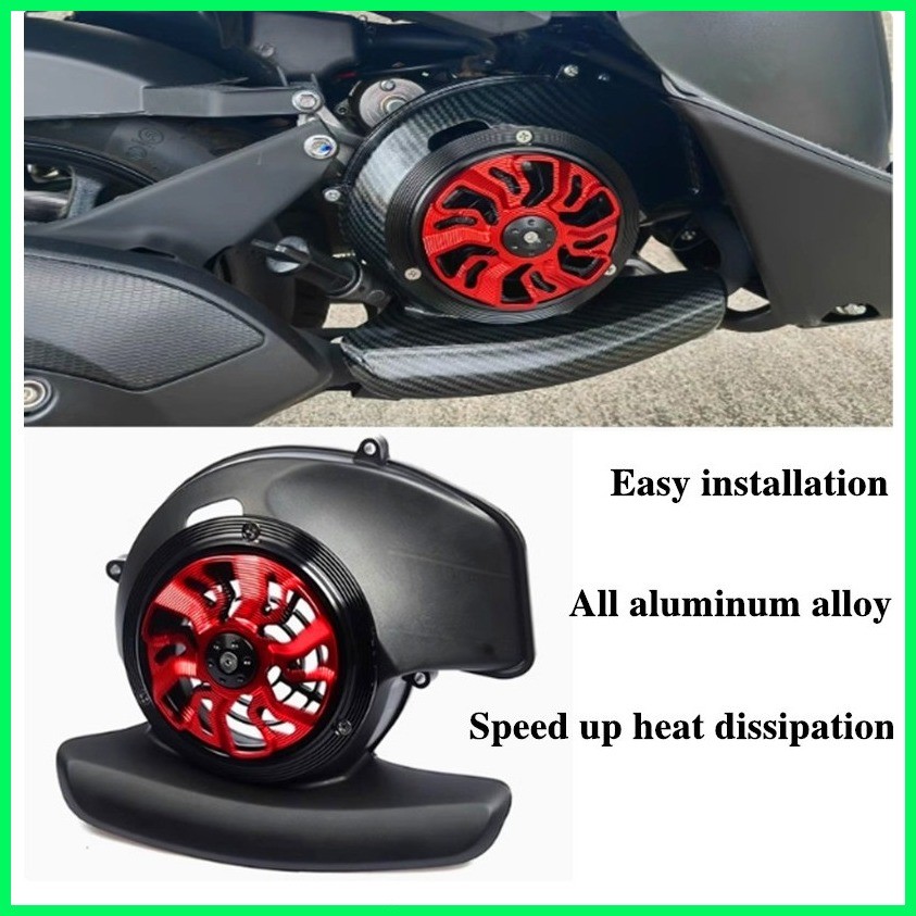 Scooter Accessories Engine Cover Fan Cover Protector Radiator Shroud ...