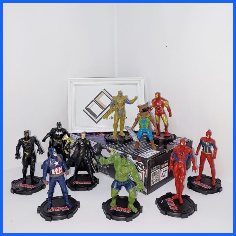 Marvel Avengers Superhero Miniature Statues | Shopee Philippines