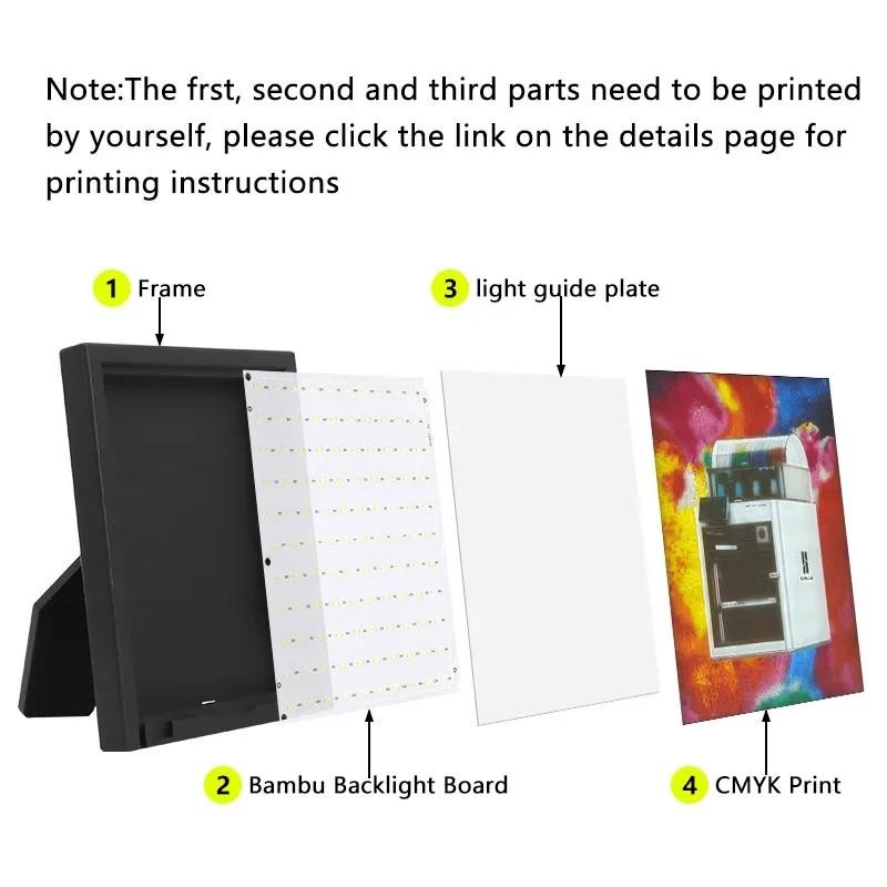 3D Printer Led Panel For Lithophane LED Backlight Board Kit DIY For Lab