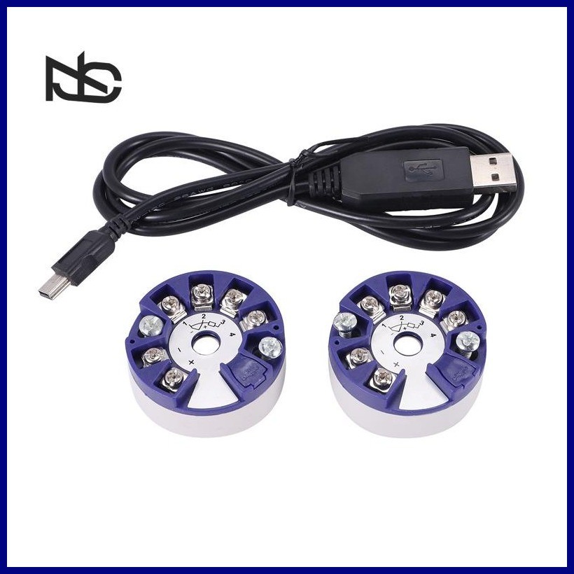Convertisseur Thermocouple RTD PT100 Vers 4-20 MA – Émetteur Température Programmable Monté Sur Tête