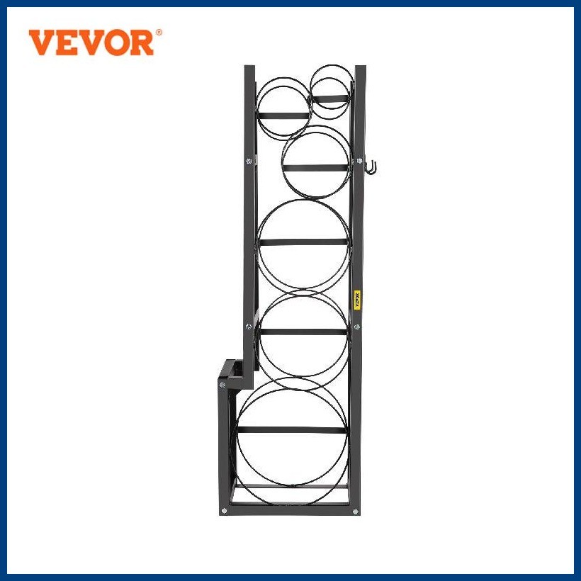 VEVOR Gas Racks and Holders Refrigerant Tank Rack with 1-50lb 2-30lb ...