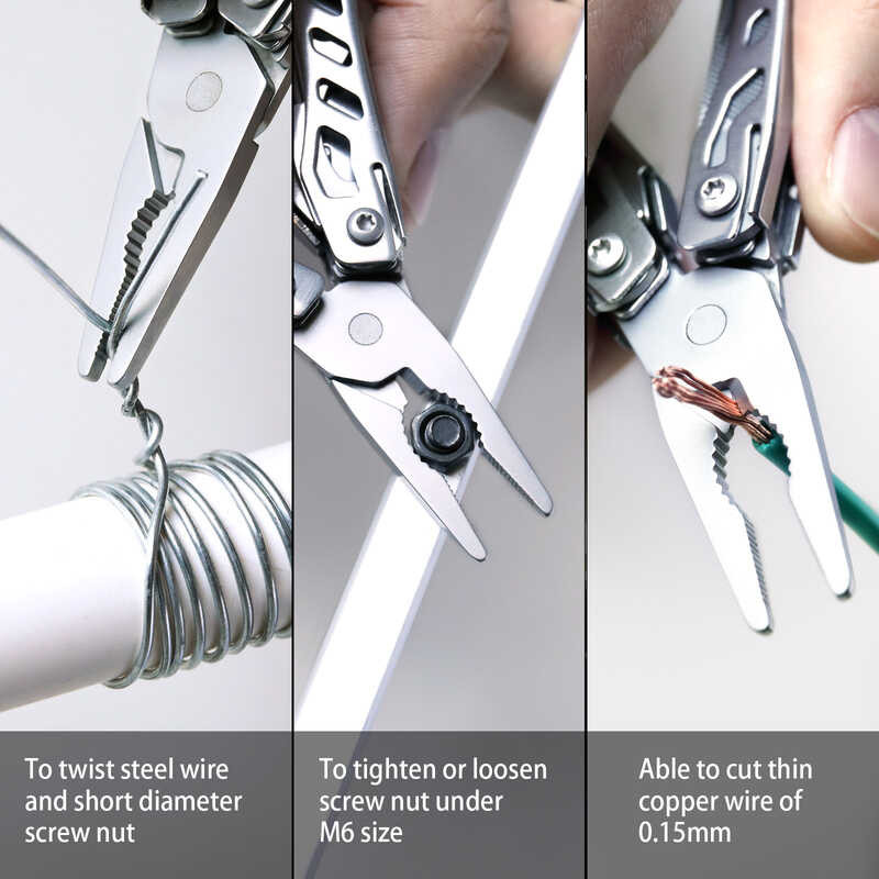 Mini NexTool Flagship 10 IN 1 Multi Functional Tool Folding EDC Hand ...
