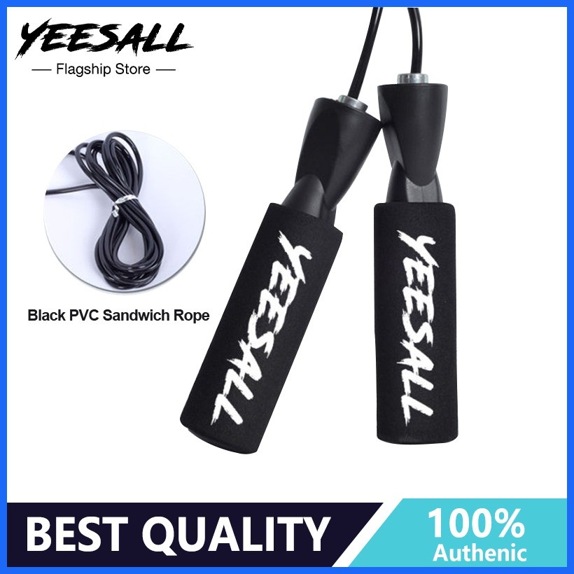 ∴ ☑️ Yeesall Adjustable Skipping Rope Jumping Tangle-free Rapid Speed ...