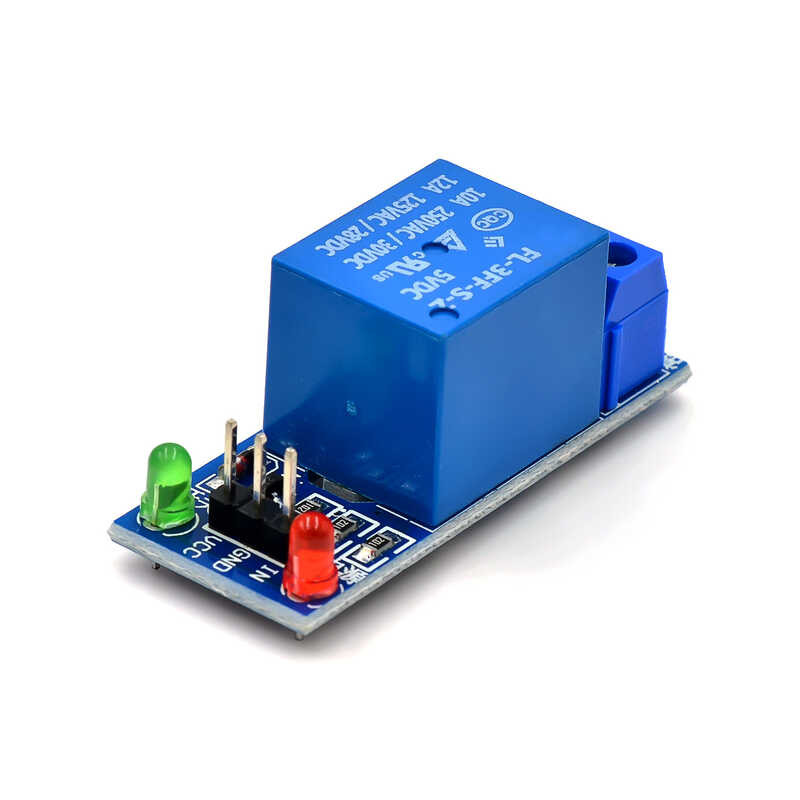 New 1-channel relay module 5V low-level trigger relay expansion board ...
