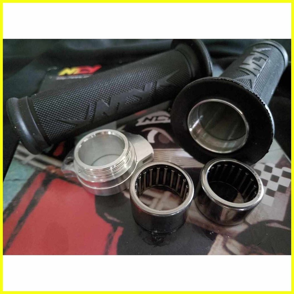 NCY Grip Set (Black) – For Bearing Throttle Kits & Scooters