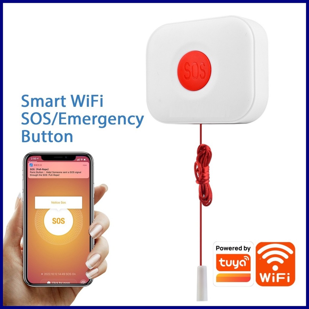 TY-SOS-2 Smart Emergency Button Restroom Nursing Home Hospital Bed One ...
