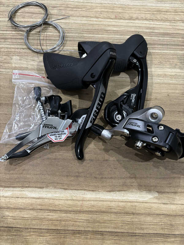 SRAM Rival 22 Mechanical Rim Brake Kit 2×11 Speed Shifter Front Mid ...