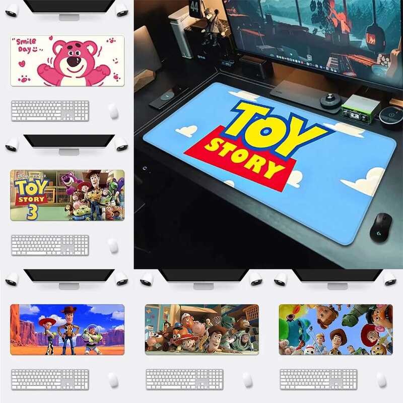 Toys Story Buzz Lightyear Mousepad HD Printing Computer Gamers Locking ...