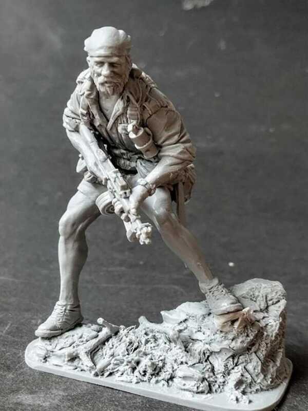 Resin 1/16 120 Modern Rhodesian Special Forces Operater Model ...