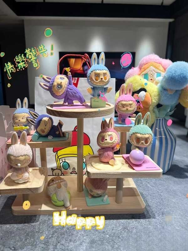 Labubu Display Stand Yoga Series Pop Mart Vinyl Figurine Blind Box ...