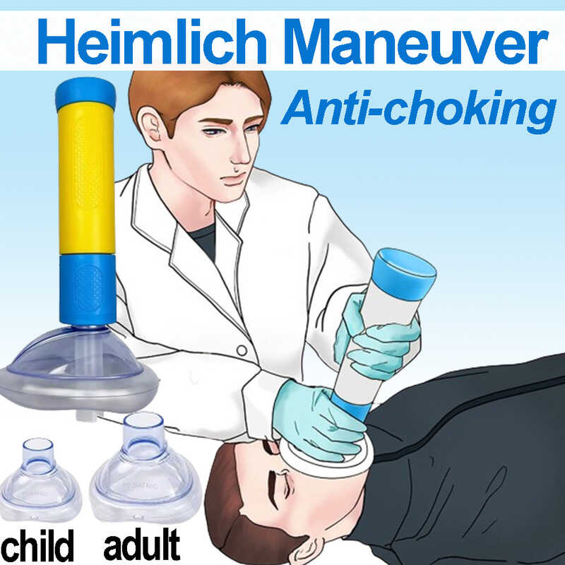 Heimlich Maneuver Anti-Choking Rescue Device Anti Asphyxia Face Mask ...