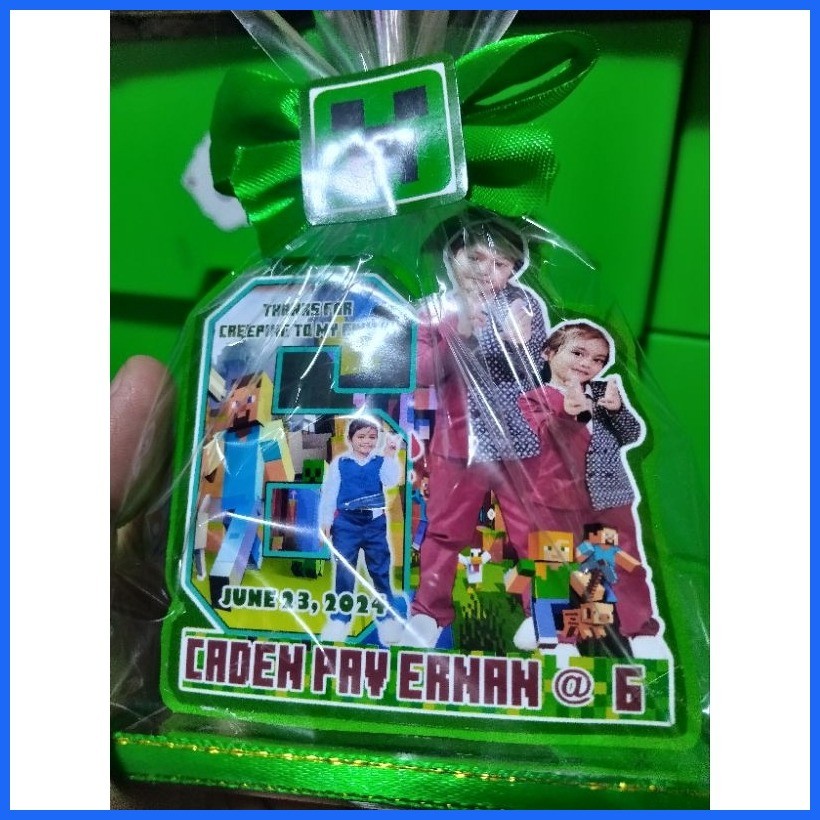 ☎ ∞ Minecraft Souvenir Standee ( any theme/shape will do) | Shopee ...