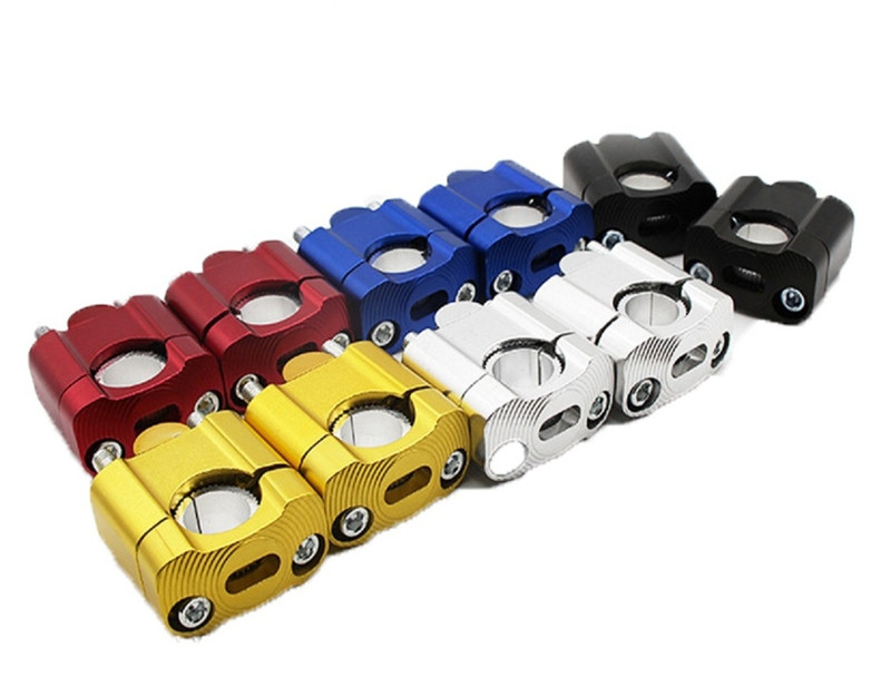 2 Pcs 22mm/ 28mm Cnc Handle Bar Lifter Handle Bar Extension With Busing ...