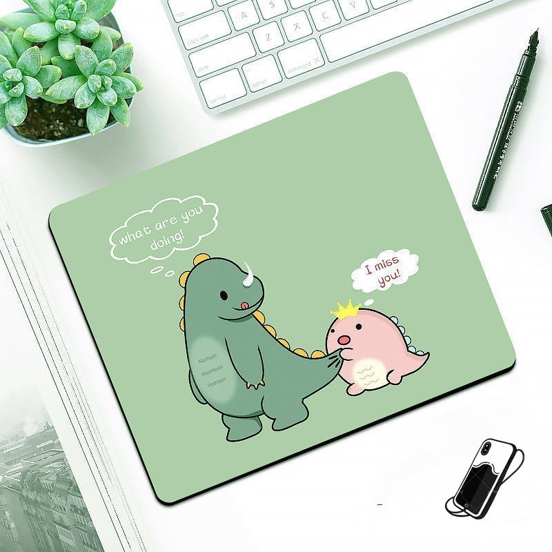 Cartoon Mouse Pad Gaming Cute Art Design Mouse Mat Home Office Desktop ...