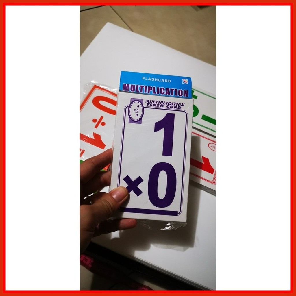 FUNandSMART MDAS Flashcards (Multiplicatioin Division Addition ...