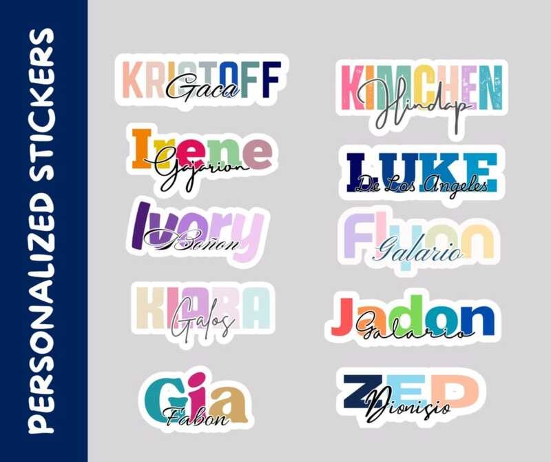Personalized Name Sticker | Shopee Philippines