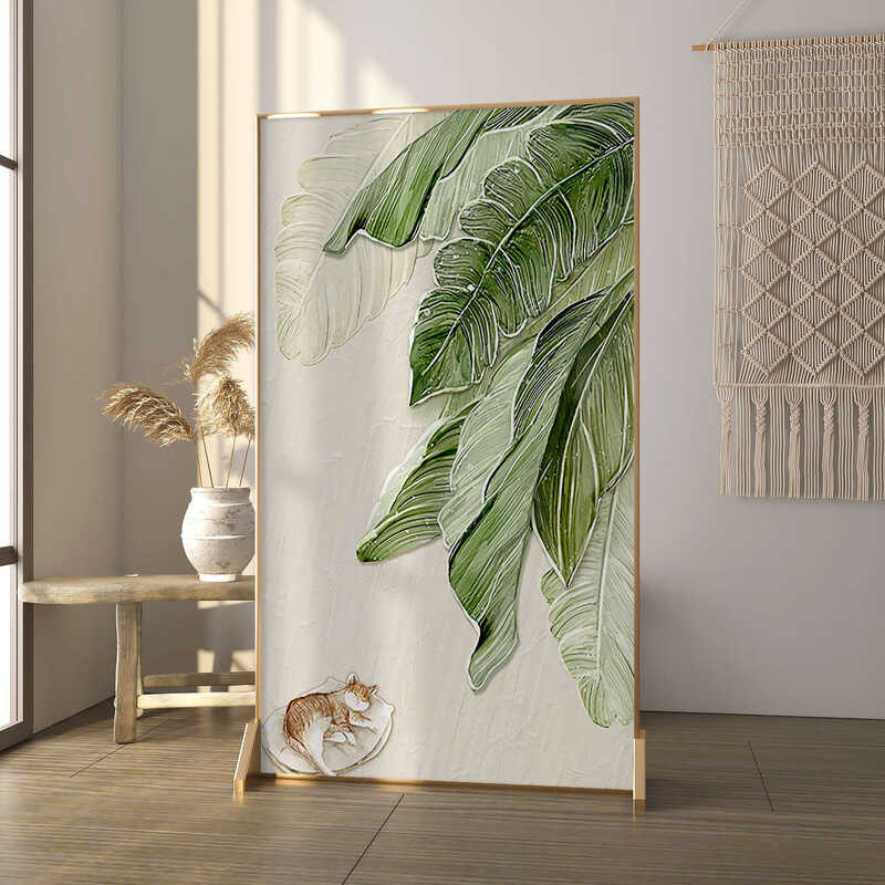 Japanese style screen partition living room, modern and simple aluminum ...