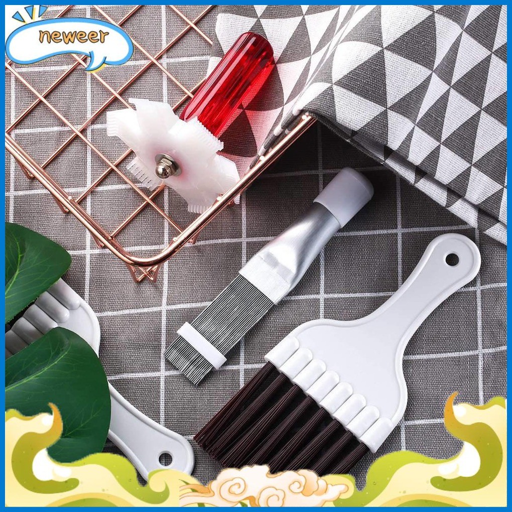 4 Pieces Air Conditioner Condenser Fin Cleaning Brush, AC Coil Cleaner - View #7