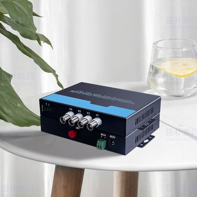 1080P HD Coaxial Video Fiber Optic Transceiver, CVI/TVI/AHD/CVBS BNC to ...