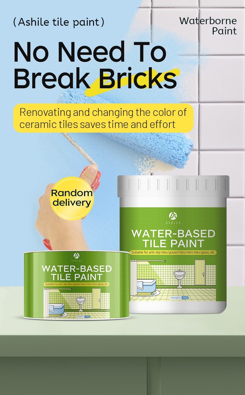 Waterborne tile paint coating Renovation waterproof/Color Change Tile ...