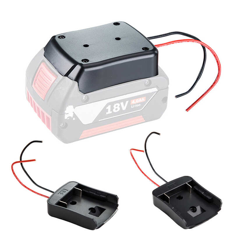 Lithium 4 18V Li-ion Battery Power Wheels Adapter Connector Dock 14 AWG