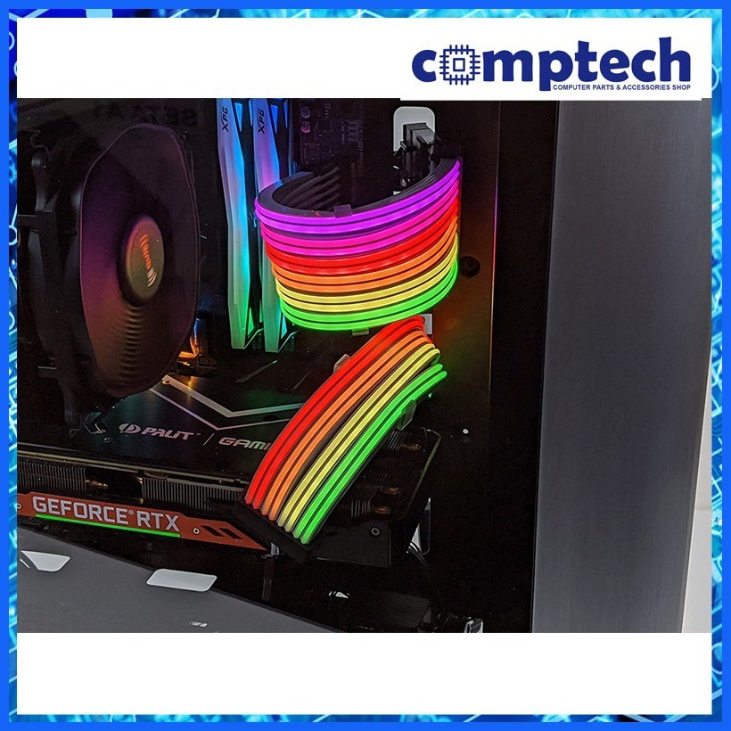 LIAN LI STRIMER PLUS RGB ARG 24 PIN WITH ARGB CONTROLLER / LIAN LI ...