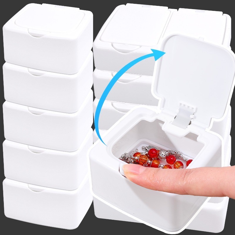 INS White Storage Box - Pop-up Desk Organizer Box - Classification ...