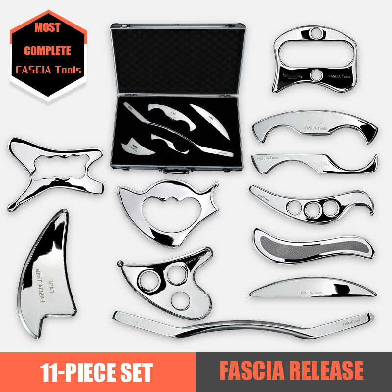 LY IASTM Tools Stainless Steel Fascia Scraper Scra g Massage Muscle ...