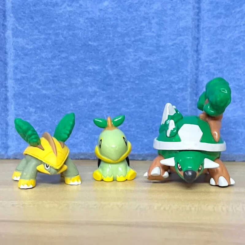 Turtwig Doll Grotle Torterra Action Figure Evolutionary Group Dolls ...