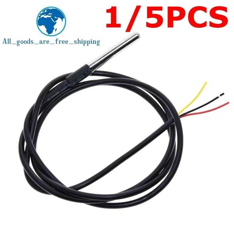 1/5Pcs TZT 3 ∫ Stainless Steel Waterproof Ds18b20 Ds1820 1/2/3 Thread ...