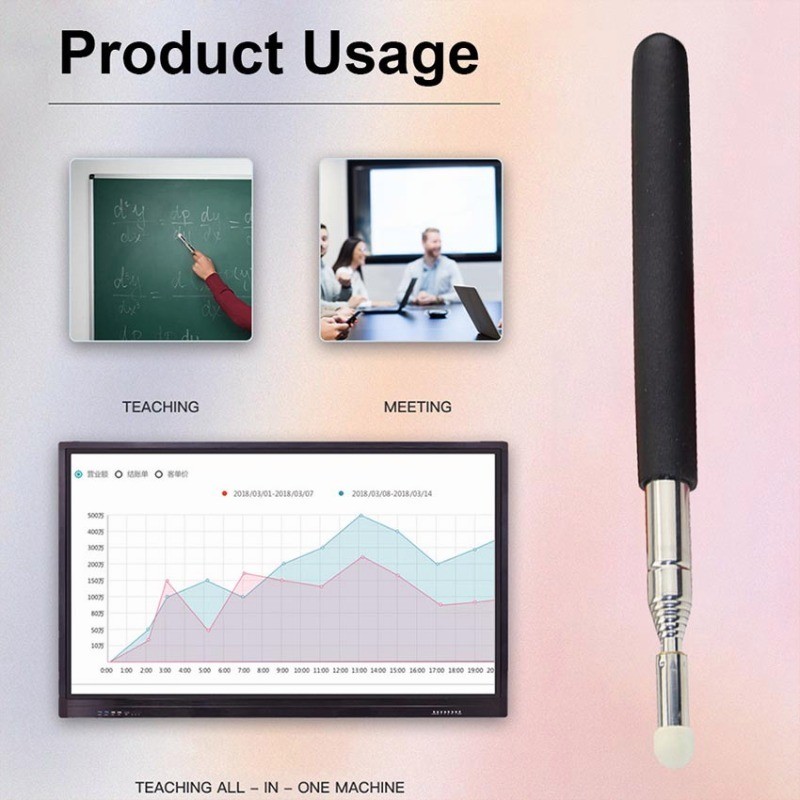1 Meter Telescopic Pointer Stick for Teaching School Lecture Classroom ...