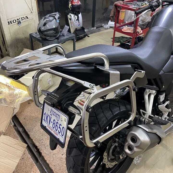 Tt Tt Magkasya Para Sa Honda Cb400x Motorcycle Box, Side Frame ...