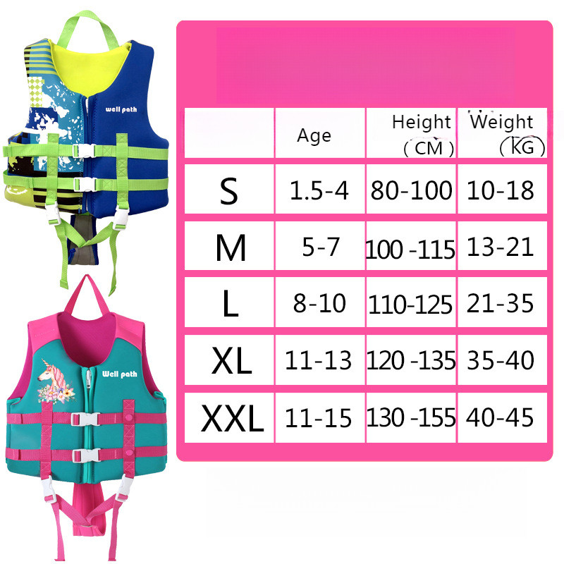 [Legend3] Children Water Sport Life Jacket Baby Swimming Drifting ...