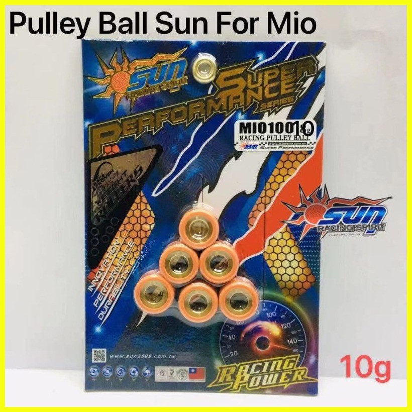∈ Sun Racing FLYBALL SET FOR Nouvo Classic Mio Sporty Fino Jog50&90 Mio ...
