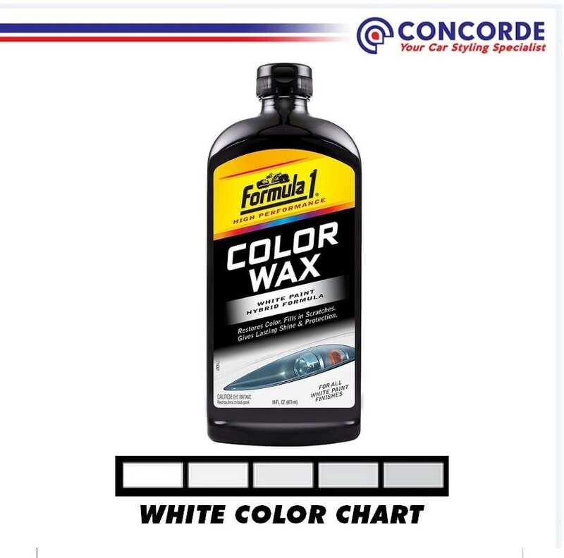 Concorde 1 Color Wax White Nano Polymer Formula 16 Floz(473Ml) | Shopee ...