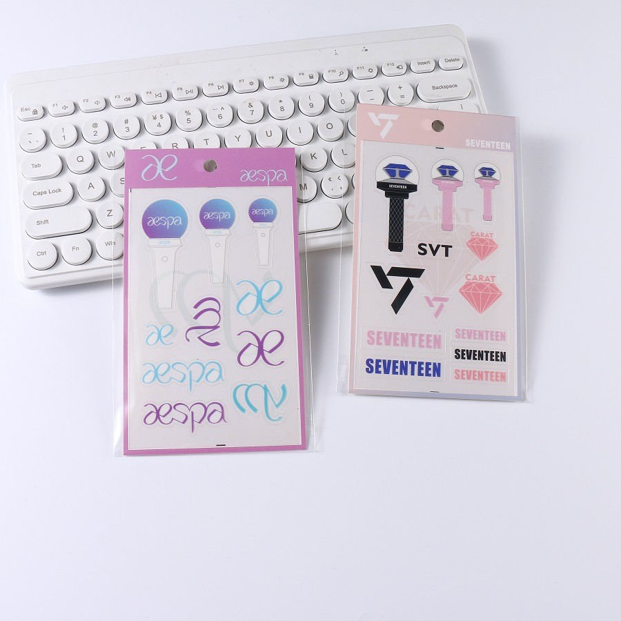 Kpop Idol Stray Kids SEVENTEEN Babymonster Ticker Cartoon Transparent ...