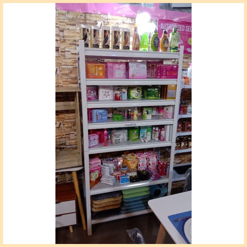 HEAVY DUTY BOLTLESS STEEL RACK (hidden hole) | Shopee Philippines