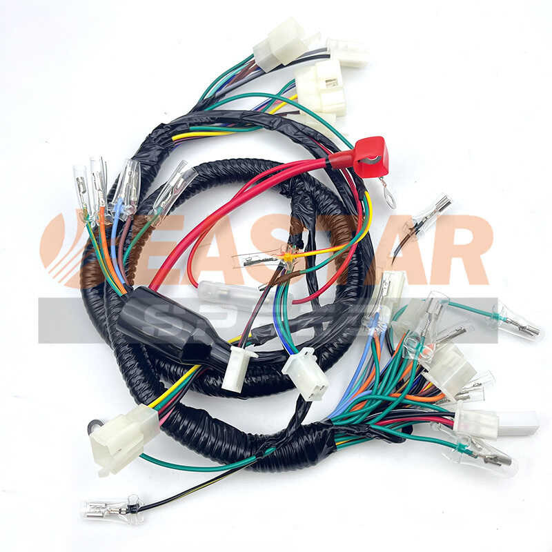ATV motorcycle wiring 50 70 90 110 125CC wire c electric engine ...