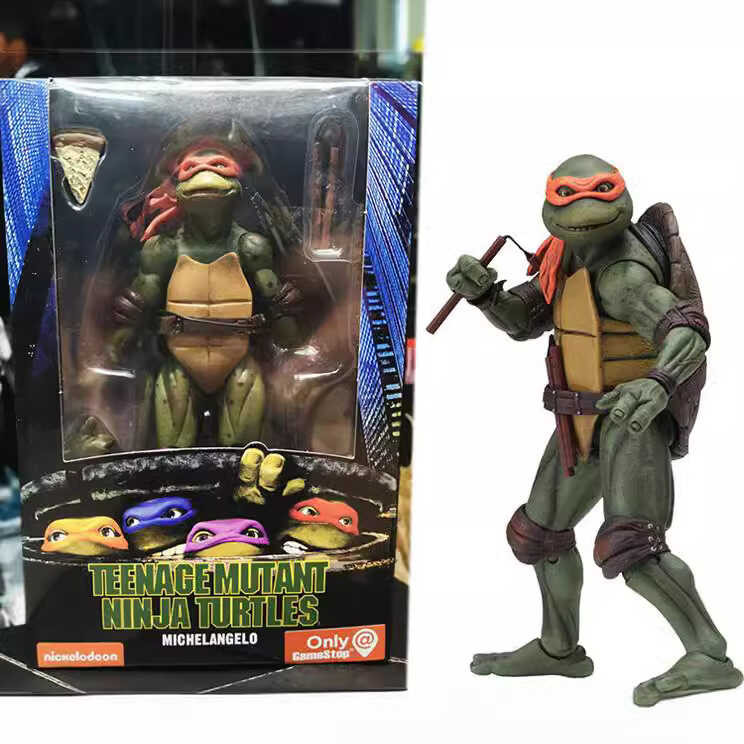 5 NECA Teenage Mutant Ninja Turtles 1990 Movie Version TMNT Limited ...