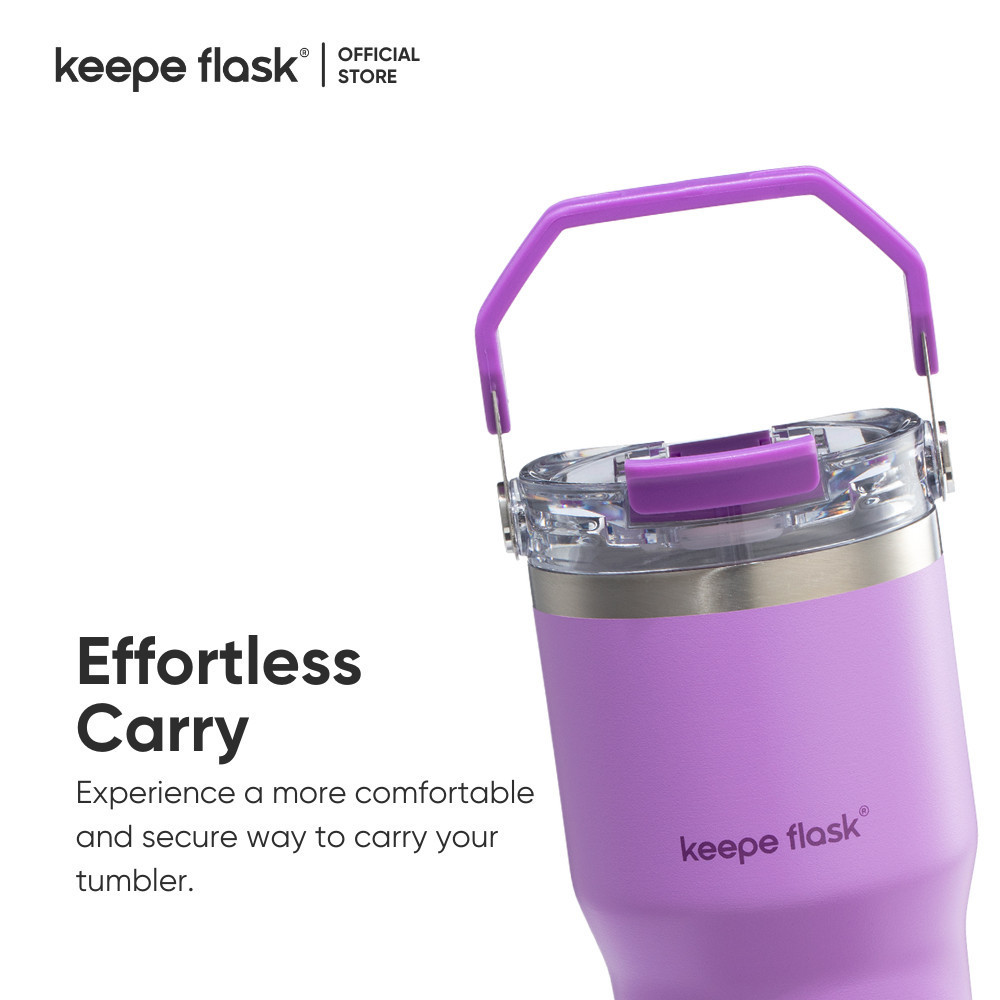 Keepe Flask Premium Ceramic Liner Tumbler Vacuum Insulated Hot and Cold ...