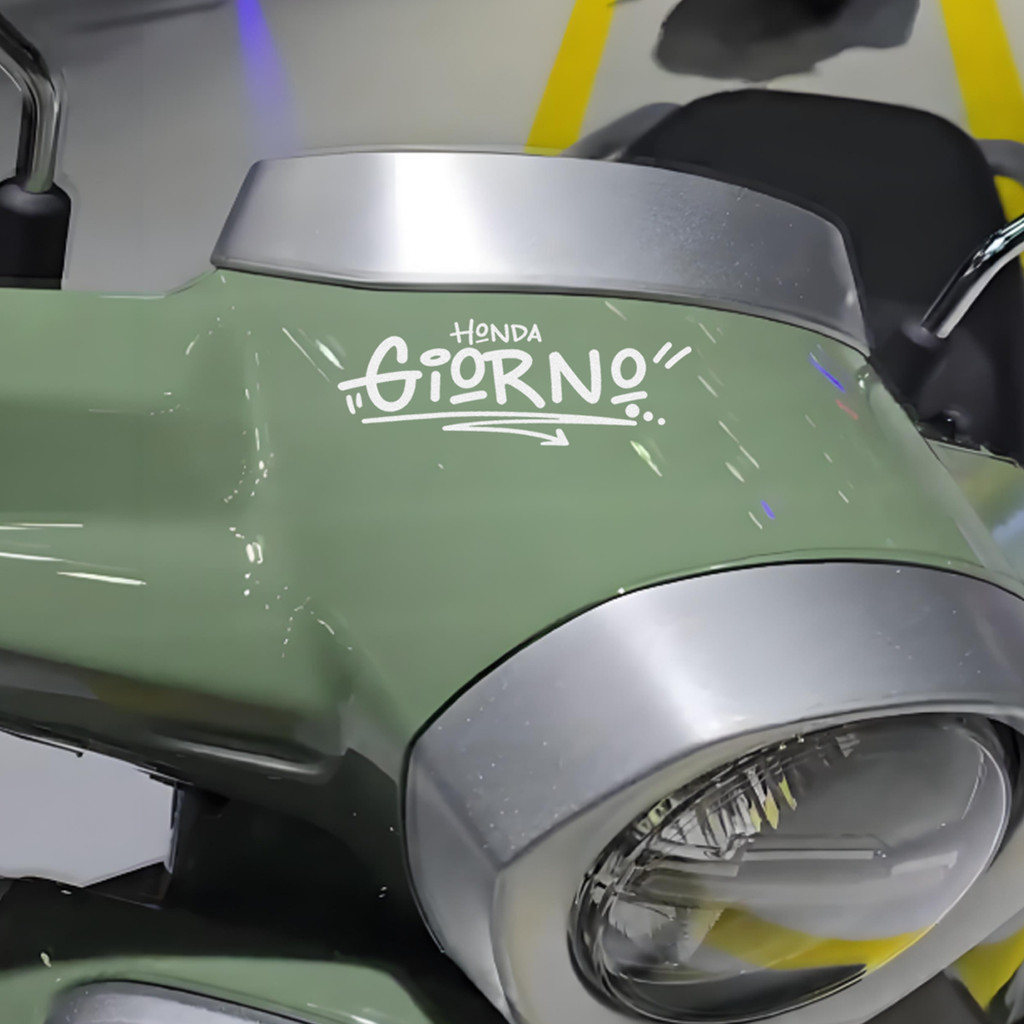 Honda Giorno Sticker Motorcycle Lamp Eyebrow Front Bumper Body Fuel ...