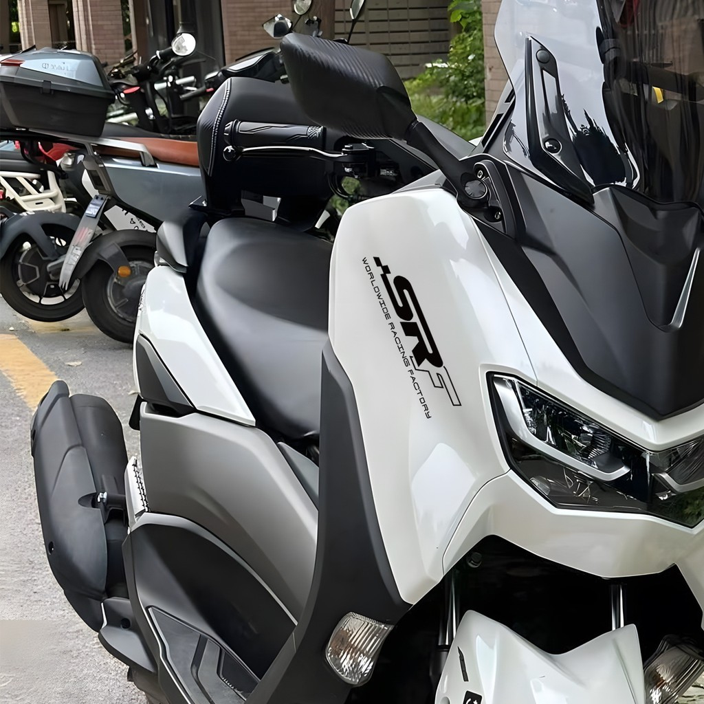 SRF Line Vinyl Waterproof Sticker Decals Motorcycle Scooter Head Front ...