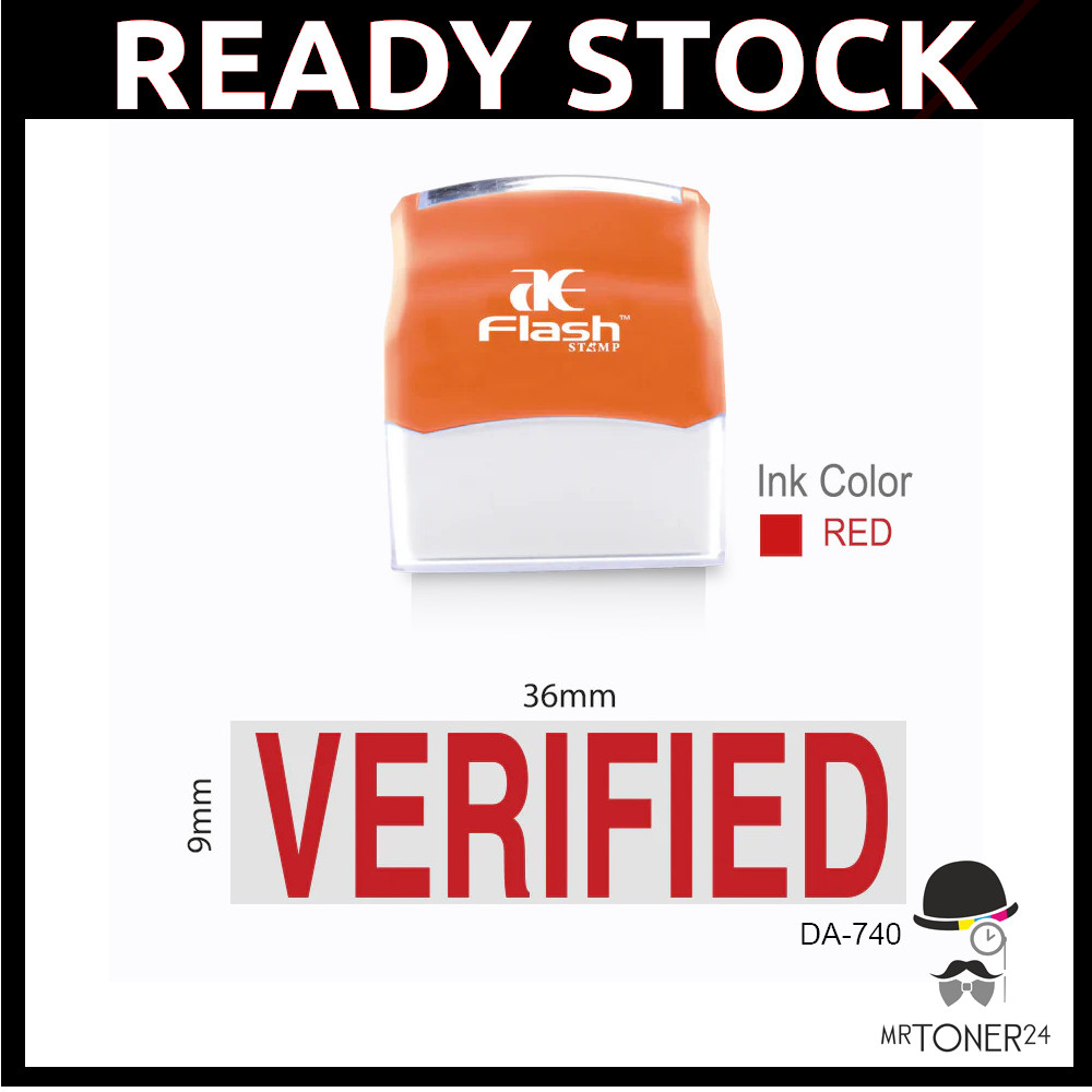 (VERIFIED) AE Made Stamp / Made Chop / Stamp DA-740 DA740 Make | Shopee ...