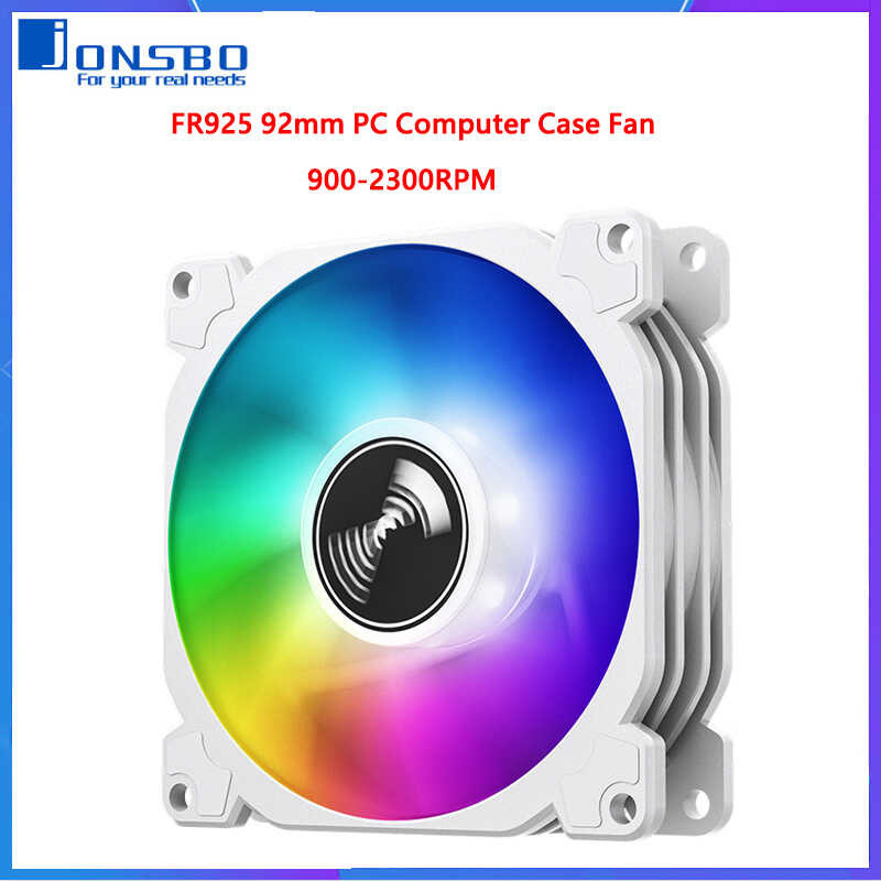 3F Jonsbo 3 FR 92Mm PC Computer Case Fan 4Pin PWM 5V 3Pin ARGB High Air ...