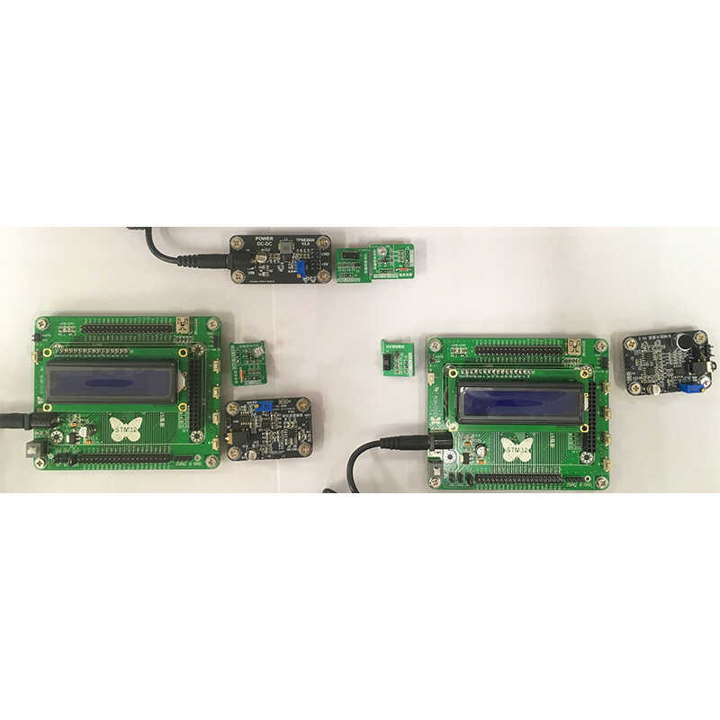 The complete set of transmission and reception module infrared ...