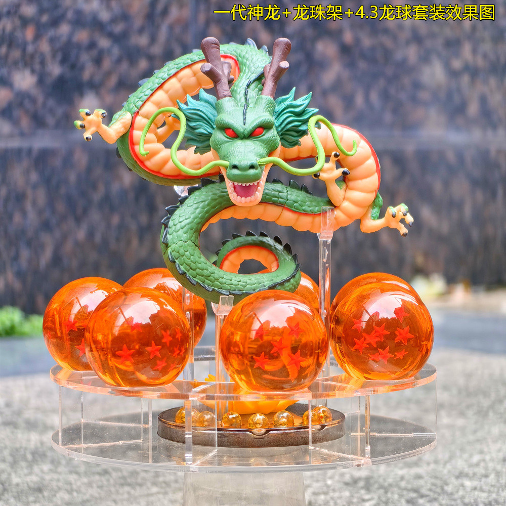 Dragon Ball Summoning Dragon Figure Scene Crystal Ball Wishing Bottom ...