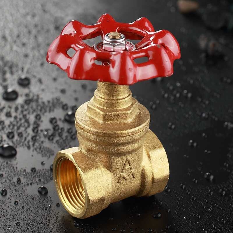 Brass Gate Z15W-16T Threaded Connection Thickened Tap Water Switch ...